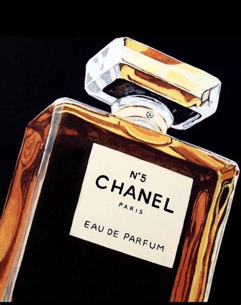 chanel bottle canvas art|Chanel bottle artwork.